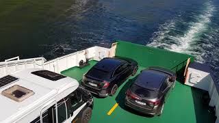 Geiranger to Hellesylt ferry with a motorhome [upl. by Damien28]