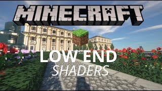 Best 10 Low End High Performance Shaders For Minecraft115116 2020 [upl. by Lissak33]