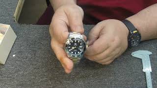 OLEVS Luxury Automatic Watch Stainless Steel No Battery Rolex Look Review [upl. by Onitnerolf]