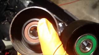 Jaguar XJ8 Belt Idler amp Tensioner Pulley for the accessory drive system [upl. by Nylareg]