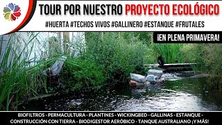 🔥 TOUR por nuestro PROYECTO ECOLÓGICO en Primavera  ¡Grandes avances en la obra [upl. by Tadashi]