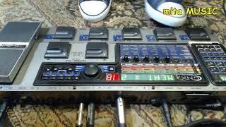 Digitech GNX4 Factory Sounds presets 39 to 01 [upl. by Merril6]