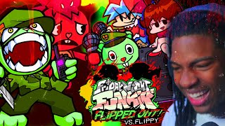 Vs Flippy FNF 360° Happy Tree Friends Animation Flippin Out [upl. by Dhiman]