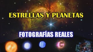 Qué son las estrellas que vemos en el cielo Imágenes reales [upl. by Persons739]