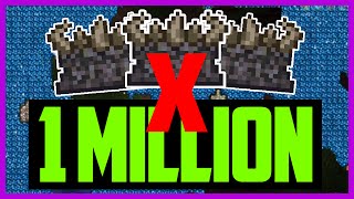 Terraria Loot From Smashing 1 MILLION Demon Altars [upl. by Hluchy]