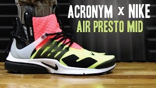 ACRONYM X NIKE AIR PRESTO MID VOLT REVIEW [upl. by Jessica]