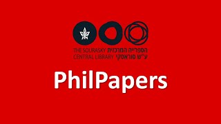 PhilPapers Philosophical Research Online [upl. by Ahsirpac]