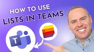 How to use Microsoft Lists in Microsoft Teams 2023 [upl. by Etnaled]