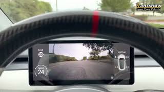 Tesla Model Y  3 NEW 12” Display FRONT Camera [upl. by Aihseket614]