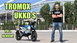 Ηλεκτρικό minibike part 2  Δοκιμάζουμε το Tromox Ukko S  GetElectricgr [upl. by Iroc]