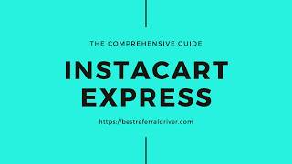 Instacart Express How Does it Work and How Much is the Subscription [upl. by Naarah]