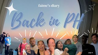 Surprising our family in the Philippines after a year  Faime Sulat [upl. by Sobel]