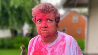 SMOKE BOMB PRANK ON GRANDMA [upl. by Lorna762]