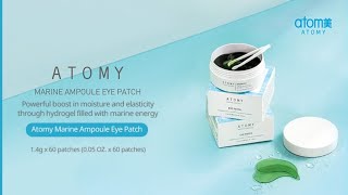 Atomy Marine Ampoule Eye Patch [upl. by Eilahs]