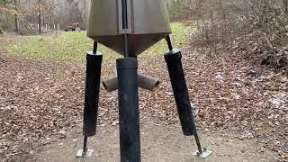 Coon proof deer feeder 10 month follow up [upl. by Hgielrahc]