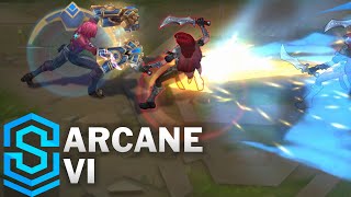 Arcane Vi Skin Spotlight  PreRelease  League of Legends [upl. by Marcelle]