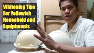 How to clean yellowish plastic materials [upl. by Aztinad]