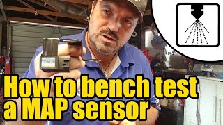 How to test a MAP sensor OFF CAR 1206 [upl. by Raynell604]