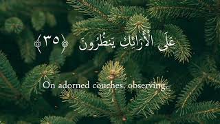 Surah Mutaffifin X10 Mishary Rashid Al Afasy  Beautiful Recitation [upl. by Ruvolo]