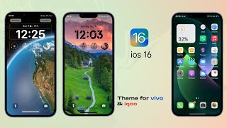 IOS 16 THEME FOR VIVO AND IQOO DEVICES [upl. by Ettenyar739]