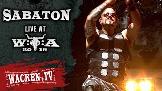 Sabaton  3 Songs  Live at Wacken Open Air 2019 [upl. by Htebilil]