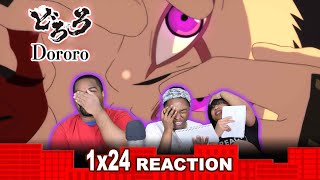 Dororo 1x24 Finale Dororo and Hyakkimaru  GROUP REACTION [upl. by Konstanze]