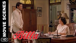 Kya Fayda Hoga  Billu  Movie Scene  Shah Rukh Khan Irrfan Khan Lara Dutta [upl. by Henryson904]