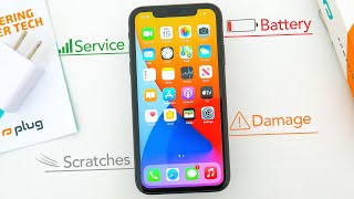 Renewed iPhone 11 from Plugtech  Is It Worth It Battery Health amp Damage Report [upl. by Yrehcaz]