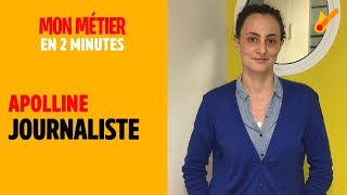 Journaliste  Mon métier en 2 minutes [upl. by Eseilenna]