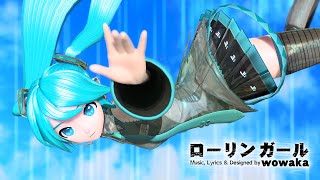 Rolling Girl ローリンガール feat Hatsune Miku  Project DIVA Arcade Future Tone [upl. by Aiahc320]