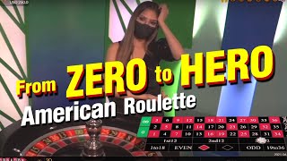 American Roulette Live From Zero To Hero [upl. by Dalpe]