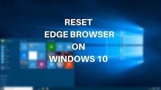 How To Reset Microsoft Edge On Windows 10 To Fix Load amp Links Error [upl. by Rosalyn]