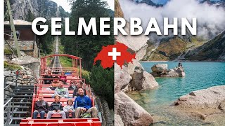 Gelmerbahn Swiss alpine lake hike • Best Hikes Switzerland [upl. by Salahcin]