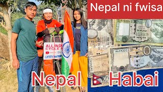 Nepali 🇳🇵Habnw Habai 😍India 🇮🇳 to Nepal 🇳🇵Bicycle Ride 2023 Ep1 [upl. by Hudnut]