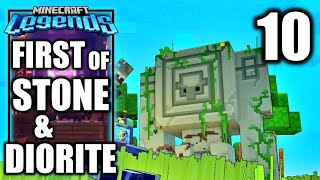 Minecraft Legends  Unlock First of Stone amp Diorite  Ancient Giant Golem  Walkthrough Part 10 [upl. by Papageno]