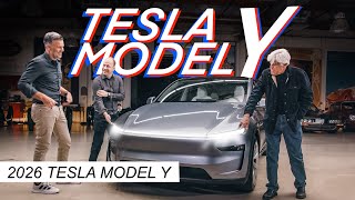 Exclusive First Drive of the 2026 Tesla Model Y  Jay Lenos Garage [upl. by Jody]