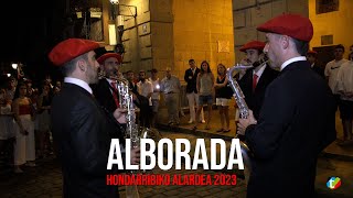 Alborada Alarde Hondarribia 2023  Txingudi Online [upl. by Allimrac]