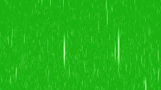 Rain Effect Green Screen 1 hour for Final Cut Pro Adobe Premiere iMovie [upl. by Hoang648]