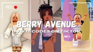 10 BERRY AVENUE OUTFIT CODES ♡︎ 𝐛𝐫𝐢𝐥𝐢𝐟𝐞𝐬𝐭𝐲𝐥𝐞 [upl. by Ricardama20]