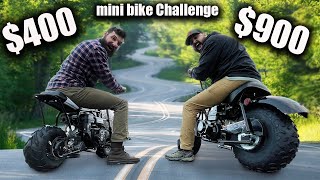 Is a 400 Amazon Mini Bike better than the MOST EXPENSIVE mini bike [upl. by Drarig]