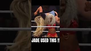 Jade hits her new move on Liv wwe wweraw [upl. by Nylime274]