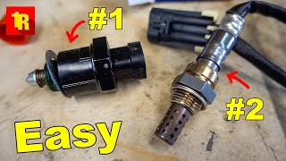 How To Test and Replace Idle Air Control Valve P0505 HD  IAC Actuator [upl. by Castorina]