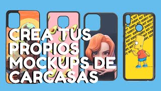 Como Crear Mockups Para Carcasas con Photoshop TIENDA TRANSFER [upl. by Drandell]