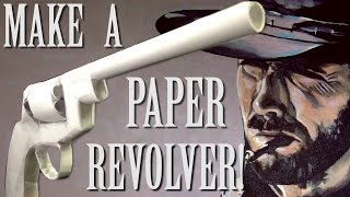 How to make a Paper Revolver [upl. by Mireielle]