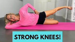 Strengthen amp Soothe Knees Quick Pilates Routine in 15 Mins [upl. by Nnaer747]