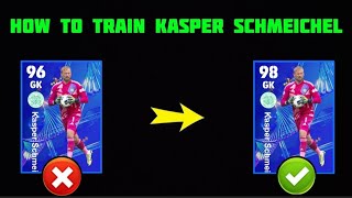 98 rated Kasper Schmeichel training efootball 2025 [upl. by Atwekk901]