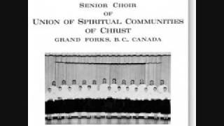 USCC Senior Doukhobor Choir  1964  Степь да степь кругом [upl. by Carole]