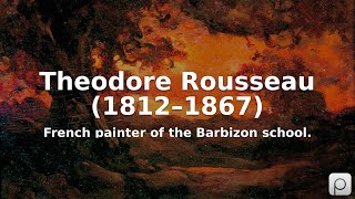 Theodore Rousseau 1812–1867 Find public domain images of Theodore Rousseau 1812–1867 at http [upl. by Pilif945]