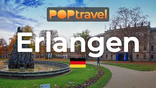 Walking in ERLANGEN  Germany 🇩🇪 4K 60fps UHD [upl. by Allista]