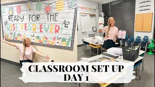 CLASSROOM SET UP DAY 1 [upl. by Esilrac]